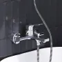 Змішувач для ванни - душу, хром Damixa 401000000 Merkur — Photo 4