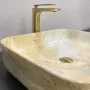 Умивальник (раковина) VBI PALERMO MARBLE YELLOW накладний — Photo 6