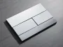Панель змиву Koer KT-0603-01 240x160x10mm пластикова, кнопка лінійна — Photo 7