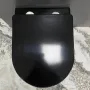 Підвісний унітаз VBI VULCANO BLACK GLOSSY — Photo 10