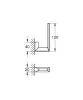 Тримач для туалетного паперу Grohe Selection Cube — Photo 5