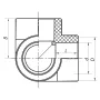 Кут з трьома виходами 25 PPR Koer K0030.PRO (KP0037) — Photo 3