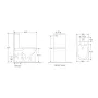 Бачок до унітазу-компакту Mixxus Premium Bevel-0401-T1 Tank 625х390х845 зі зливною арматурою (MI8321) — Photo 13