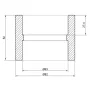 Муфта PPR Alfa Plast 63 — Photo 4