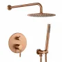 Душова система VBI MILANO BRUSHED COPPER із прихованим монтажем — Photo 2
