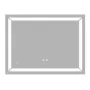 Дзеркало ZERIX KUBIX MR04-80x60-REVERSE з LED Touch, Anti-fog, димером, рег. яскравості (ZX6054) — Photo 6