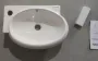 Раковина підвісна Mixxus Premium DIVERSE-1201-R 400х215х140mm з отвором під змішувач та переливом (MP6506) — Photo 15