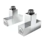 Кран кутовий Laris 1/2" - 1/2" Кватро 2шт. (LX-855) — Photo 5