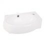 Раковина Qtap Leo 430x290x140 White з донним клапаном QT11115011RW — Photo 11