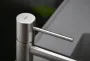 IMEX MONZA BRUSHED NICKEL Змішувач для умивальника, матовий нікель — Photo 6