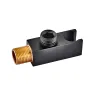Вбудована душова система Haiba Kubus 009 (Inner) Black (HB3949) — Photo 9