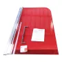 Шторки скляні на ванну Koer SR BS02-80x140-TR-01 прозоре скло 6мм, хром (KR5401) — Photo 24