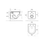 ROUND PRO Smart унітаз підвісний з сидінням Soft-close (змив Tornado 3.0) — Photo 15