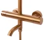Душовий гарнітур REA LUNGO BRUSHED COPPER з термостатом та виливом — Photo 8