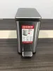 Відро для сміття з плавним закриттям прямокутне Koer TC-010210-02 10 л колір нержавійка (KR5597) — Photo 22