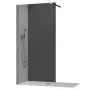 Душова перегородка Koer SR SP01-100x200-TR-01 Walk-In прозоре скло Easy Clean 8мм, хром (KR5393) — Photo 29