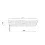 Лійка для верхнього душу Qtap Hlavova 300x200 мм прямокутна QTHLA107BLM45783 Black Matt — Photo 3