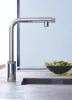 Змішувач для кухні з висувним виливом Grohe Eurosmart New (31613000) — Photo 12