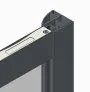 Двері в нішу Koer SR SD05-120x200-TR-01 прозоре скло Easy Clean 6мм, хром (KR5405) — Photo 52