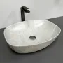 Умивальник (раковина) VBI OLBIA GREY STONE MATT накладний — Photo 4