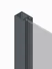 Шторки скляні на ванну Koer SR BS03-95x140-TR-01 прозоре скло 6мм, хром (KR5402) — Photo 30