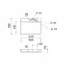 Раковина на пральну машину Qtap Arvin 595x595x115 мм, White QTARV2365WHI48575 — Photo 3