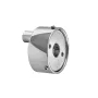 Чашка декоративна Mixxus TCC-01 CHROME (кругла) для маскування кабелю (колір хром) (MI6637) — Photo 3