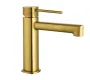 IMEX FIRENZE BRUSHED GOLD Змішувач для умивальника, PVD матове золото — Photo 3