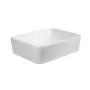 Комплект Qtap Tern: Раковина накладна прамокутна 475х370х140 мм White + Донний клапан PU02 — Photo 9