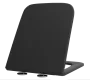 Сидіння-кришка для унітазу Mixxus Premium SEAT COVER QUADRO-DIVERSE-2001 BLACK з мікроліфтом 448х357х37mm (MP6614) — Photo 4