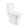 Унітаз-компакт Qtap Presto Quadro безободковий з сидінням Soft-close QT24221215AW — Photo 2