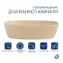 Раковина накладная Qtap Cardinal 500х380х140 мм, Beige, прямоугольная, с донным клапаном QTCAR188SB49825 — Photo 7