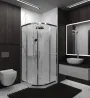 Душова кабіна Koller Pool STYLE S90RC напівкругла 900x900x1900 мм скло прозоре — Photo 6