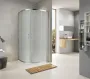 Душова кабіна Koller Pool ROUND R90RG напівкругла 900x900x1900 мм скло grape — Photo 5