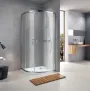 Душова кабіна Koller Pool ROUND R90RC напівкругла 900x900x1900 мм скло прозоре — Photo 4