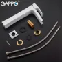Змішувач для умивальника GAPPO G1007-31, білий/хром — Photo 8
