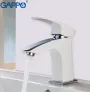 Змішувач для умивальника GAPPO G1007-7, білий/хром — Photo 4