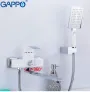 Змішувач для ванни GAPPO G2207-7, білий/хром — Photo 5