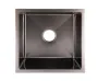 Кухонна мийка Lidz H4745B 3.0/0.8 мм Brush Black (LDH4745BPVD3008) — Photo 4