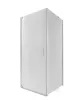 Профіль до душової кабіни QT AQUARIUS CRM1099SC6, квадратна, 90×90, скло 6 мм Clear, розпашні двері, без піддона — Photo 3