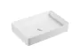 Раковина-чаша Qtap Tern 600x405x110 White з донним клапаном QT17112174W — Photo 2