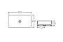 Раковина-чаша Qtap Tern 600x405x110 White з донним клапаном QT17112174W — Photo 3